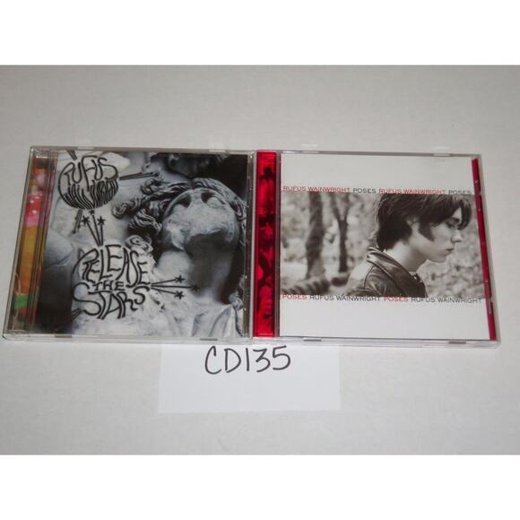 Rufus Wainwright Poses Release The Stars Lot 2 CD -0717CD135 - Picture 1 of 2